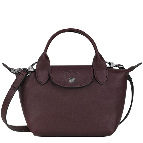 Red Women's Longchamp Le Pliage Cuir XS Leather Top-handle Bags | 6247135-TF