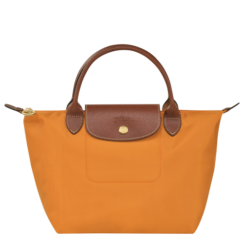 Orange Women's Longchamp Le Pliage Original S Canvas, Recycled canvas Top-handle Bags | 9183256-GK