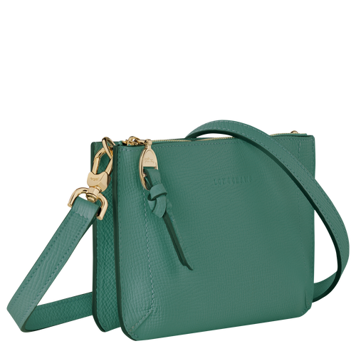 Green Women's Longchamp Mailbox Leather Crossbody Bags | 5178064-KA