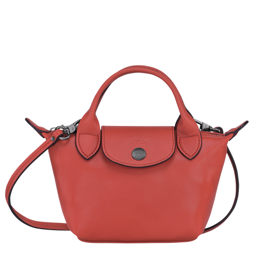 Orange Women's Longchamp Le Pliage Cuir Leather Crossbody Bags | 2613987-TY