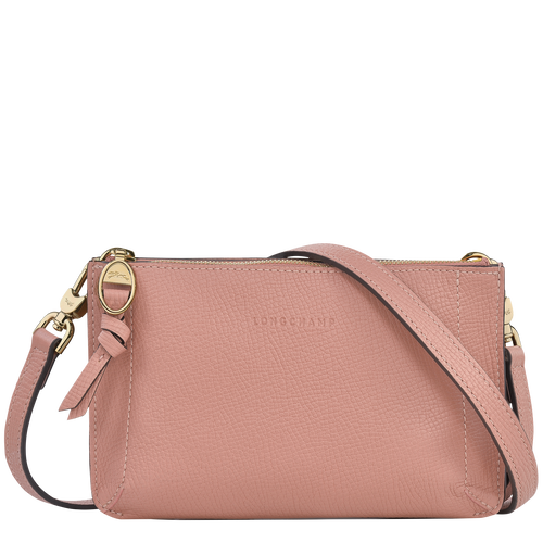 Pink Women's Longchamp Mailbox Leather Crossbody Bags | 2978613-LA