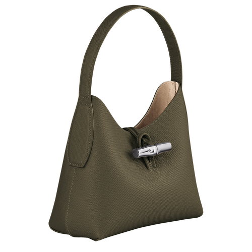 Green Women's Longchamp Roseau XS Leather Shoulder Bags | 0623471-EW