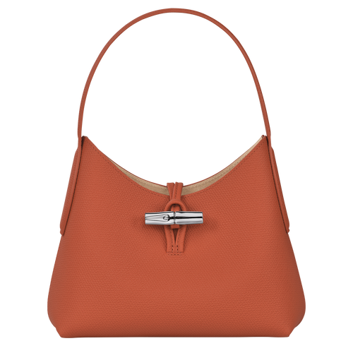 Orange Women's Longchamp Roseau XS Leather Shoulder Bags | 9418356-QZ