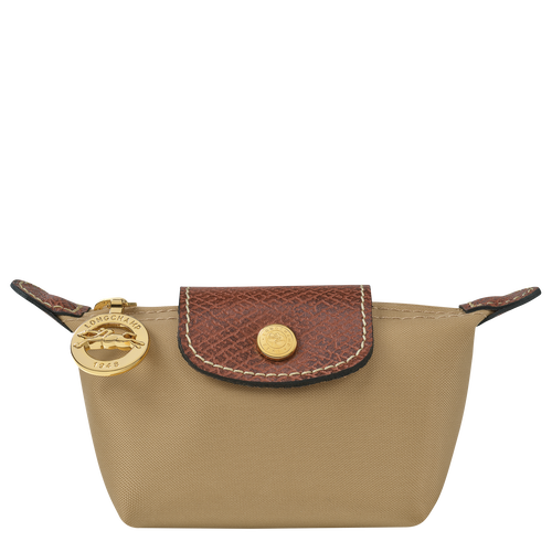 Beige Women's Longchamp Le Pliage Original Canvas, Recycled canvas Coin Purses | 7184326-XH
