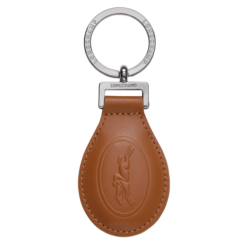 Black Men's Longchamp Le Foulonné Leather Key Rings | 7531829-YJ
