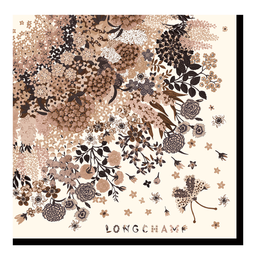 Black Women's Longchamp Fall-Winter 2022 Collection Silk Silk Scarves | 2960537-QS