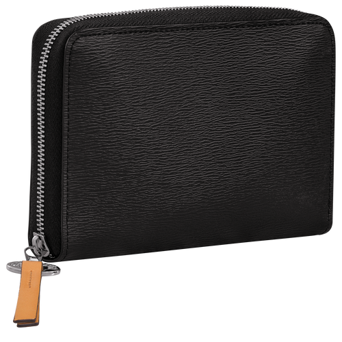Black Women's Longchamp Le Pliage City Canvas Compact Wallets | 7362590-PI