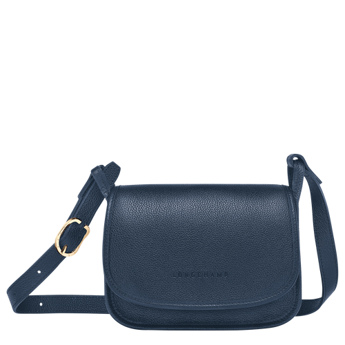 Blue Women's Longchamp Le Foulonné S Leather Crossbody Bags | 8146035-NC