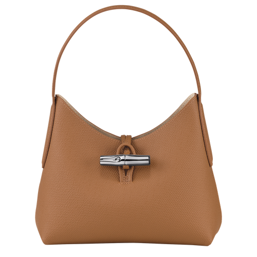 Beige Women's Longchamp Roseau XS Leather Shoulder Bags | 5836297-MN