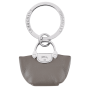 Grey Women's Longchamp Le Pliage Cuir Leather Key Rings | 7263980-CB