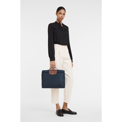 Blue Women's Longchamp Le Pliage Original S Canvas, Recycled canvas Briefcase | 3104689-XP