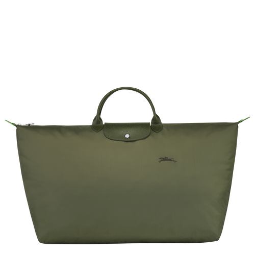 Green Women's Longchamp Le Pliage Green XL Canvas, Recycled canvas Travel Bags | 0834217-IX
