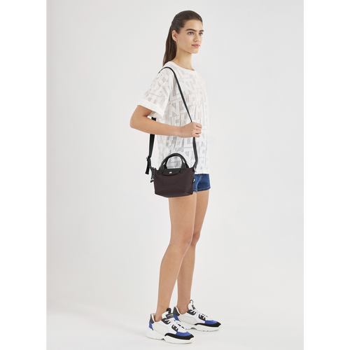 Red Men's Longchamp Le Pliage Energy XS Canvas, Recycled canvas Handbag | 8023516-LN