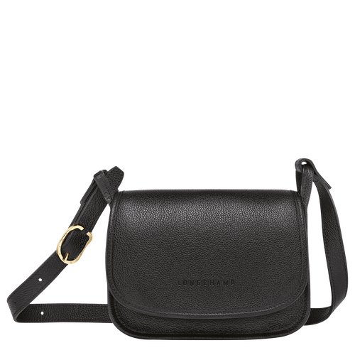 Black Women's Longchamp Le Foulonné S Leather Crossbody Bags | 6078253-XG