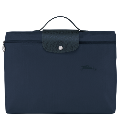 Blue Women's Longchamp Le Pliage Green Canvas, Recycled canvas Briefcase | 6317594-BC