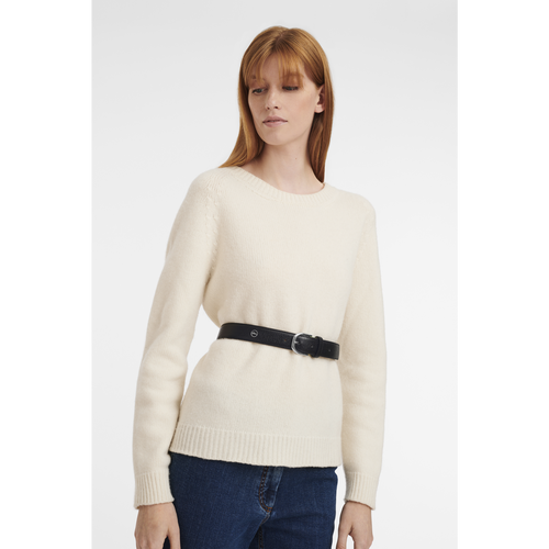 Black Women's Longchamp Le Pliage Leather Belts | 6891547-OR