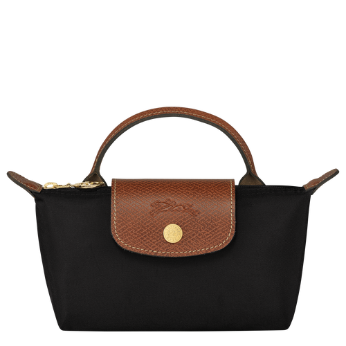 Black Women's Longchamp Le Pliage Original Canvas, Recycled canvas Pouches | 2048516-GP