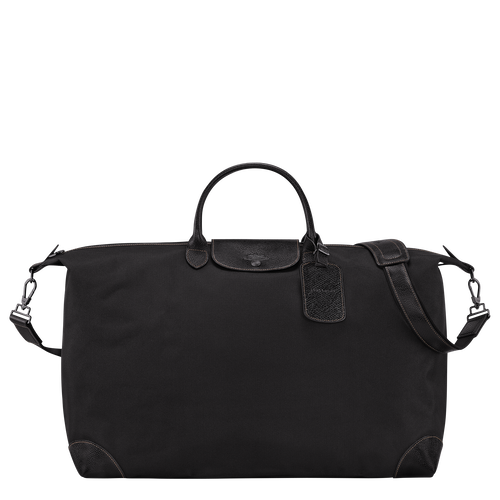 Black Women's Longchamp Boxford XL Canvas Travel Bags | 3549017-PY