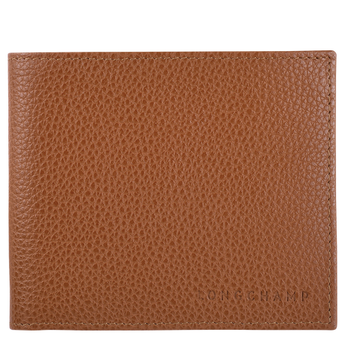 Brown Women's Longchamp Le Foulonné Leather Wallets | 7941028-FP - Exclusive Outlet Sale