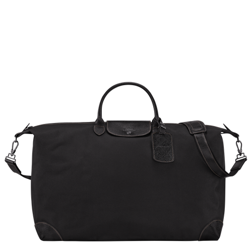 Black Men's Longchamp Boxford XL Canvas Travel Bags | 2481370-CM