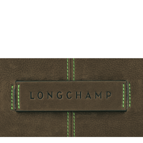 Green Women's Longchamp 3D Leather Crossbody Bags | 9875340-FS