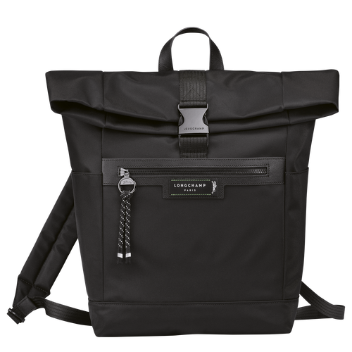 Black Men's Longchamp Le Pliage Energy Canvas, Recycled canvas Backpacks | 0158936-AO