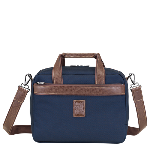 Blue Men's Longchamp Boxford Canvas Travel Bags | 9104325-YU