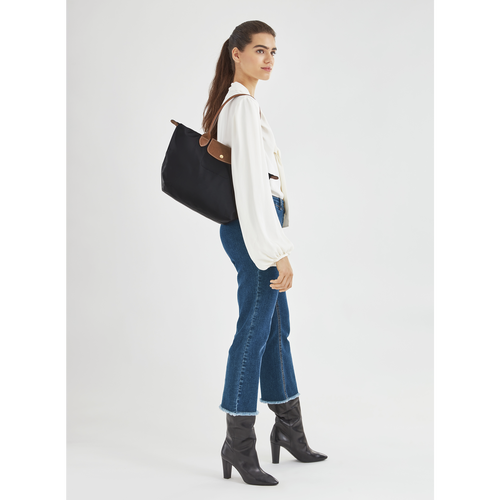 Black Women's Longchamp Le Pliage Original S Canvas, Recycled canvas Shoulder Bags | 1483627-SG
