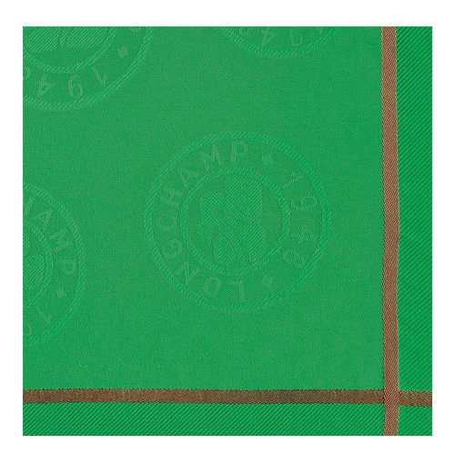 Sale on Green Men's Longchamp Fall-Winter 2022 Collection Cotton Stoles | 3521094-VG - Shop Now