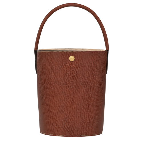 Brown Women's Longchamp épure Leather Top-handle Bags | 4692531-QT