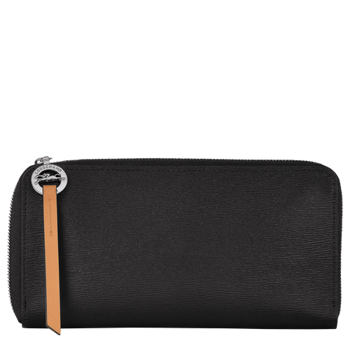 Black Women's Longchamp Long Le Pliage City Canvas Wallets | 0364517-DK - Exclusive Outlet Sale