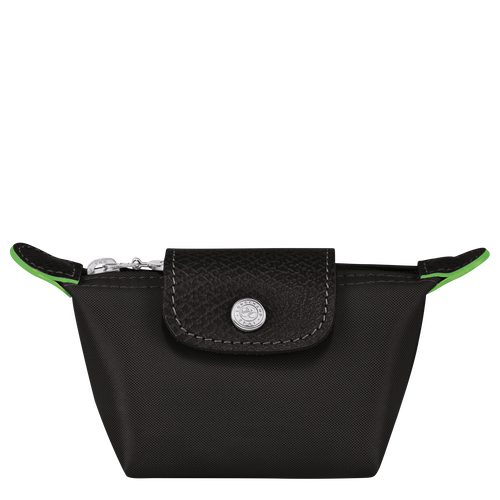 Black Men's Longchamp Le Pliage Green Canvas, Recycled canvas Coin Purses | 4076928-LJ
