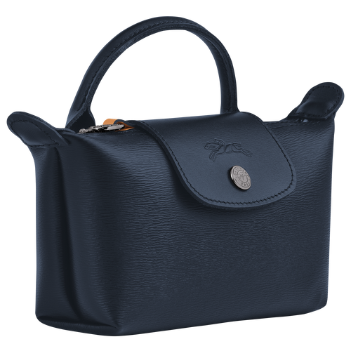 Blue Women's Longchamp Le Pliage City Canvas Pouches | 6947853-EI