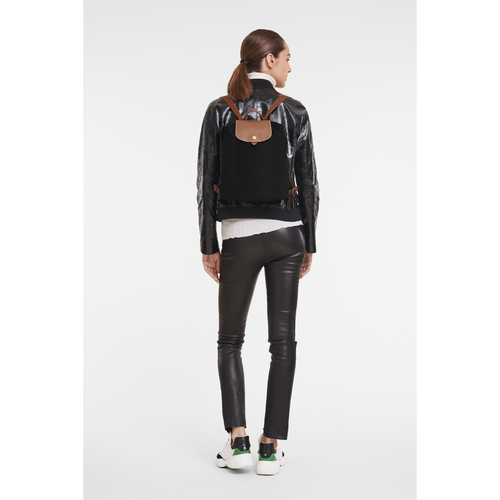 Black Men's Longchamp Le Pliage Original Canvas, Recycled canvas Backpacks | 9287304-KL