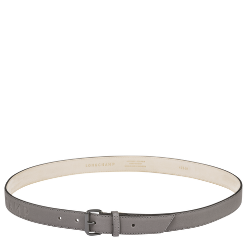 Grey Women's Longchamp Le Pliage Cuir Leather Belts | 9013642-UR