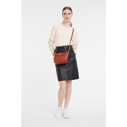 Orange Women's Longchamp Le Pliage City Canvas Crossbody Bags | 3287165-WA