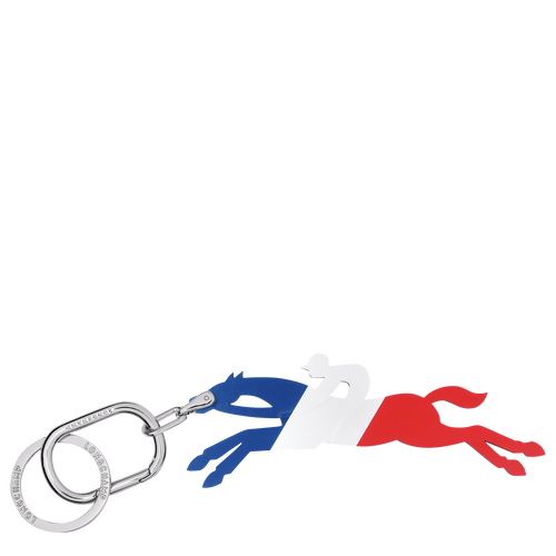 Blue Women's Longchamp Le Pliage Très Paris Leather Key Rings | 3267541-RG