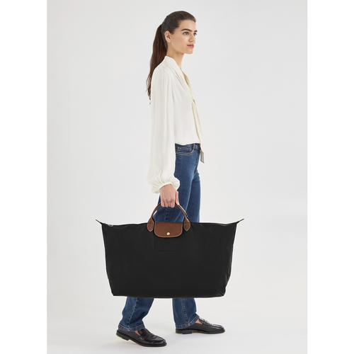 Black Women's Longchamp Le Pliage Original XL Canvas, Recycled canvas Travel Bags | 3196875-SB