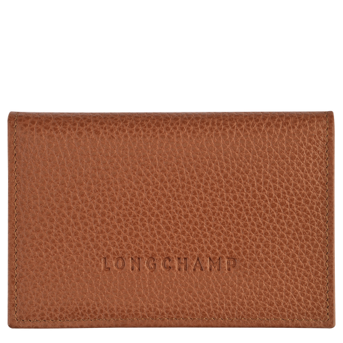 Brown Men's Longchamp Le Foulonné Leather Cardholders | 5620481-RD
