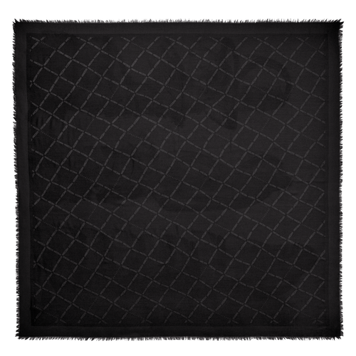 Sale on Black Men's Longchamp Fall-Winter 2022 Collection Silk Blend Stoles | 0524396-NU - Shop Now