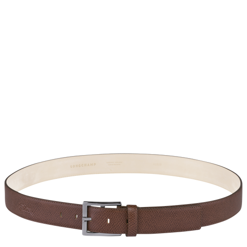 Brown Men's Longchamp Le Pliage Leather Belts | 6738942-TS