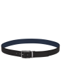 Multicolor Men's Longchamp Le Foulonné Leather Belts | 6490273-CR