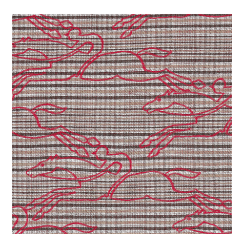 Sale on Red Men's Longchamp Fall-Winter 2022 Collection Cotton Stoles | 9061845-HW - Shop Now