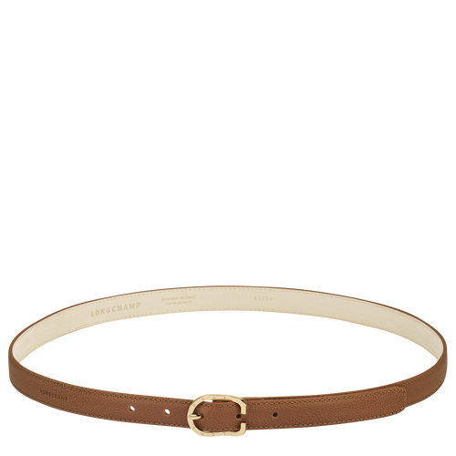 Brown Women's Longchamp Le Foulonné Leather Belts | 7041365-TS