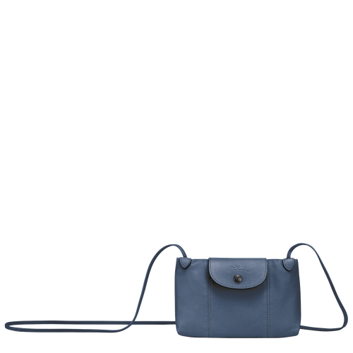 Blue Women's Longchamp Le Pliage Cuir Leather Crossbody Bags | 7589423-XH