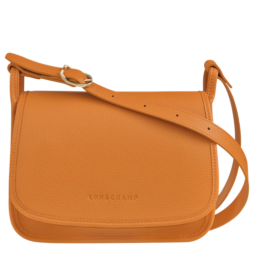 Orange Women's Longchamp Le Foulonné M Leather Crossbody Bags | 3108729-YX
