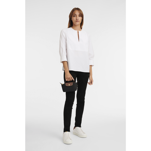 Black Women's Longchamp Le Pliage Original Canvas, Recycled canvas Pouches | 2048516-GP