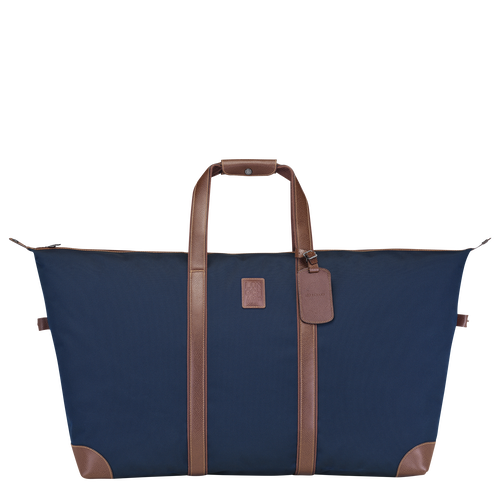Blue Men's Longchamp Boxford Canvas Travel Bags | 2498361-GC