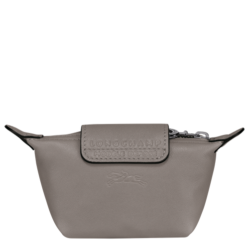 Grey Women's Longchamp Le Pliage Cuir Leather Coin Purses | 9326518-WY