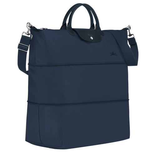 Blue Women's Longchamp Le Pliage Green Canvas, Recycled canvas Travel Bags | 9853476-DB
